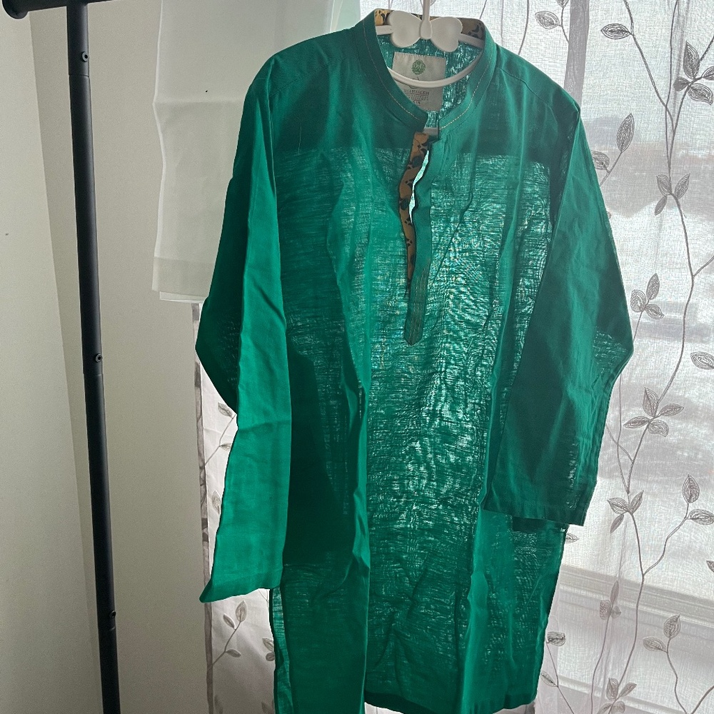 2-Piece Shalwar Kameez, Boys, Green, Pakistani